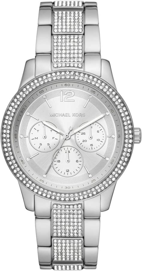 michael kors tibby watch|Michael Kors Women's Tibby Multifunction Silver.